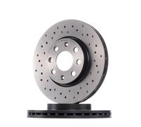 2x BREMBO Disque de frein Avant pour OPEL Corsa D 3/5 portes (S07) Adam (M13)