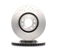 2x BREMBO Disque de frein Avant pour OPEL Corsa D 3/5 portes (S07) Adam (M13)