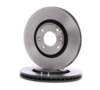 2x BREMBO Disque de frein Avant pour OPEL Corsa F 3/5 portes Mokka II 283mm