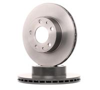 2x BREMBO Disque de frein Avant pour OPEL Movano C Van (U9) 280mm 09.8931.21