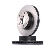 2x BREMBO Disque de frein Avant pour OPEL Movano C Van (U9) 280mm 09.D017.11