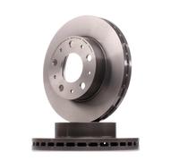 2x BREMBO Disque de frein Avant pour OPEL Movano C Van (U9) 300mm 09.D018.11