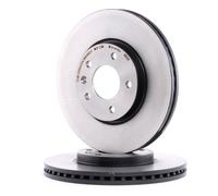 2x BREMBO Disque de frein Avant pour OPEL Zafira C Tourer (P12) 300mm 09.B356.11