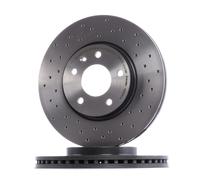 2x BREMBO Disque de frein Avant pour OPEL Zafira C Tourer (P12) Ampera (R12)