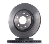 2x BREMBO Disque de frein Avant pour RENAULT Kadjar (HA, HL) pour NISSAN LEAF