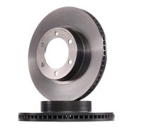 2x BREMBO Disque de frein Avant pour TOYOTA LAND CRUISER (KDJ12, GRJ12) 338mm