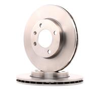 2x BREMBO Disque de frein Avant pour VW Golf II 3/5 portes (19E, 1G1) 239mm