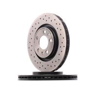 2x BREMBO Disque de frein Avant pour VW Golf IV 3/5 portes (1J1) 280mm