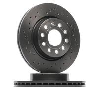 2x BREMBO Disque de frein Avant pour VW Golf VII 3/5 portes (5G1, BQ1, BE1, BE2)