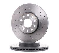 2x BREMBO Disque de frein Avant pour VW Golf VII 3/5 portes (5G1, BQ1, BE1, BE2)