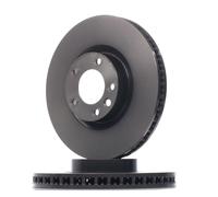 2x BREMBO Disque de frein Avant pour VW Touareg II (7P5, 7P6) 360mm 09.C549.11