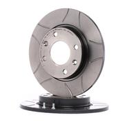 2x BREMBO Disque de frein convient pour PEUGEOT 206 3/5 portes (2A/C) 206 Van