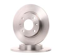 2x BREMBO Disque de frein convient pour PEUGEOT 206 3/5 portes (2A/C) 247mm