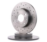 2x BREMBO Disque de frein pour FORD KA 3 portes (RU8) pour FIAT Barchetta (183)