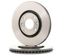 2x BREMBO Disque de frein pour OPEL Corsa F 3/5 portes 283mm 09.8760.11