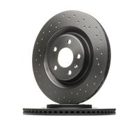 2x BREMBO Disque de frein pour VW Touareg III (CR7, RC8) pour AUDI Q5 (8RB)