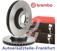 2x BREMBO Disques de Frein Ø360mm AVANT pour PORSCHE CAYENNE 92A + VW TOUAREG...