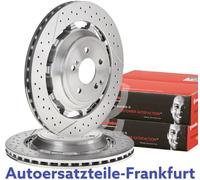 2x BREMBO Disques de Frein ARRIERE MERCEDES-BENZ AMG GT C190 C - CLASSE S W20...
