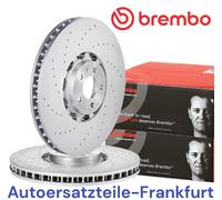 2x BREMBO Disques de Frein AVANT AUDI A6 C8 Avant (4A5) RS6 A7 Sportback (4KA...