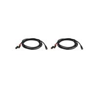 2X Câble Adaptateur RCA Y Câble Subwoofer Y Câble Audio 1X RCA Vers 2X RAC Câble Audio Amplificateur de Puissance 1 Rca Vers 2 Rca, 2 MèTres