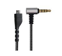 2X Câble Audio de Remplacement de Cordon de Casque de Jeu Stéréo Flexible pour Casque de Jeu Arctis 3/5/7 Pro