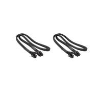 2X Câble D'Alimentation GPU PCIe 8 Broches Vers 8 Broches (6 + 2) pour MSI MAG A850GL ATX3.0 A750GL ATX3.0 A850GL (Blanc) ATX3.0 80 cm