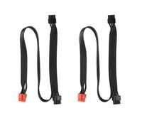 2X Câble D'Alimentation PCIe 8 Broches à Double 8 Broches GPU PCI Express 8 Broches à 2 6 + 2 Broches pour TT Thermaltake Toughpower 1000W 1200W