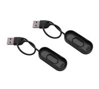2X Câble de Charge USB pour Adaptateur de Chargeur de Ligne de Rechange Mi Band 4 Millet Miband 4