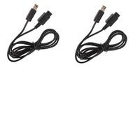 2x Câble d'extension - rallonge pour manette Nintendo GameCube NGC - 1,8 mètre