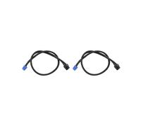 2X Câble Modulaire PCIe 8 Broches à 6 + 2 Broches PCIE PCI-E pour Type 3 TXM HX AXi Series Puissance Modulaire, 60cm