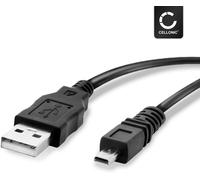 2X Câble USB 2.0 Transfert données pour Appareil Olympus SZ-15,X-43,FE-320 FE-330 FE-340 FE-47 FE-280 FE-230,VR-360 VR-350 Cable Charge et Data 1.5m PVC Noir,Cordon caméra