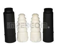 2x Cache-amortisseur Essieu arrière gauche Thermoplastique 51015 pour SEAT VW