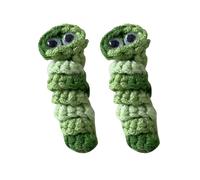 2X Cadeau de D'Inquiétude de Soutien Émotionnel Fait à la Main, D'Inquiétude au Crochet Prend Soin de Vous, Cadeau Tricoté Mignon B