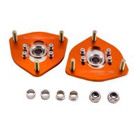 2x Camber Plate Adjustable Avant For Nissan S13 S14 180sx 200sx 240sx Top Mounts