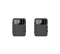 2X Caméra de 4K HD avec Écran IPS HD, Caméra Corporelle Portable et Portable