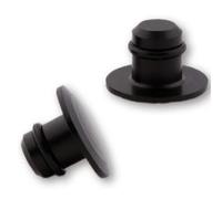 2X Capuchons Pour Filetage De M10 HIGHSIDER CNC Noir