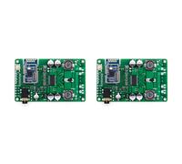 2X Carte amplificateur Bluetooth 5.0 AUX 20W/30W Port s?rie pour changer le nom du module amplificateur st?r?o mono (pas d'appel)