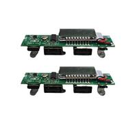 2X Carte Chargeur de Batterie au Lithium LED Dual USB 5V 2.4A Circuit Board Micro/Type-C USB Power Bank 18650 Module de Charge