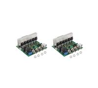 2X Carte D'Amplificateur Audio Carte D'Amplificateur de Caisson de Basses Haute Puissance 2,1 Canaux 240W AMP Dual AC18 - Cinéma Maison 24V