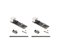 2X Carte de Développement Ethernet ESP32-S3-POE-ETH Prenant en Charge le Port USB Type-C Sans Fil PoE Dual-Core Wi-Fi et
