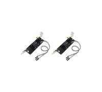 2X Carte Fille 24Bit 192Khz SPDIF Optique Et Support de Câble de Plaque de Sortie RCA Sortie Audio Numérique pour Gigabyte