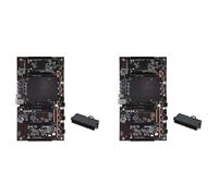 2X Carte Mère BTCX79 H61 Miner avec Connecteur D'Alimentation Un 24 Broches Soutien LGA 2011 DDR3 3060 3070 3080 GPU pour BTC Miner Mining