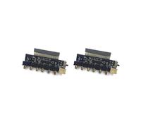 2X Carte RGBS Amplificateur Vidéo Sortie de Signal RGBS Sortie Audio pour PCE PC Engine Grafx pour Grafx TV AC Convertisseur RGBS