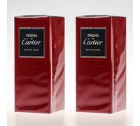 2x Cartier Pasha Édition Noire EDT 150ml
