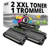 2x cartouche toner + Tambour Compatible brother HL-L5000D L5100DN L5200DW