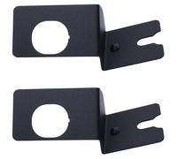 2x Cb Support De Fixation De Microphone Une Main Radio Talkie-Walkie Support De Fixation Pour Wrangler Jl 2018 2019 Accessoires De Voiture