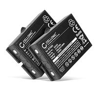 2X CELLONIC Batterie Compatible avec Ikusi TM70, Ikusi T70-1, Ikusi T70-2, Ikusi T71, Ikusi ATEX transmitters 600mAh 4.8V