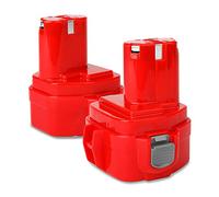 2X CELLONIC Batterie Compatible avec Makita 6271D, 6270D, 6317D, 8270D, 8271D, 6227D, 6223D, ML120, Makita 1222, 1220 3Ah 12V NiMH