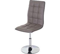 2x Chaise De Salle À Manger Hwc-C41, Fauteuil, Similicuir Taupe Gris