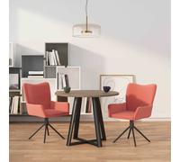 Lot de 2 chaise H. 85.5 cm non pliable en plastique interieur beige